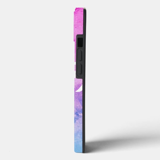 minimale softbalpastels Case-Mate iPhone case (Achterkant / Links)