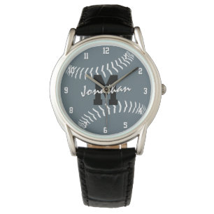 minimale sport leisteen blauw of ELKE kleur honkba Horloge