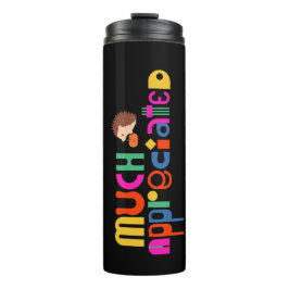 Minimale stijl Kleurrijk Veel gewaardeerd zwart Thermosbeker