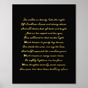 Minimale stijltekst afdrukken, song Lyrics Art Folie Afdrukken