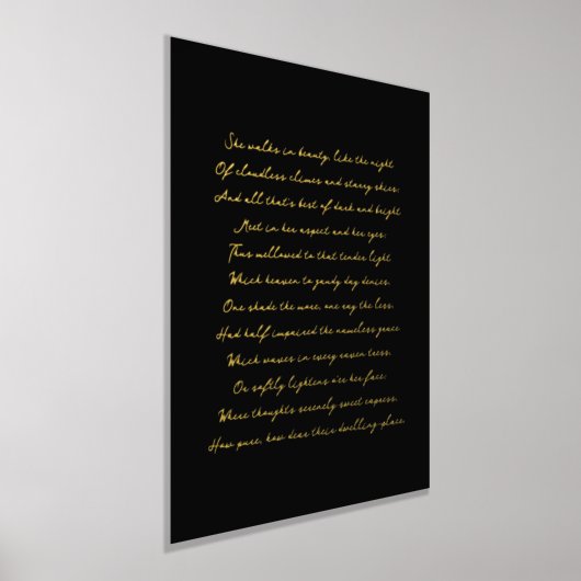 Minimale stijltekst afdrukken, song Lyrics Art Folie Afdrukken (Laagn)