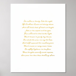 Minimale stijltekst afdrukken, song Lyrics Art Folie Afdrukken