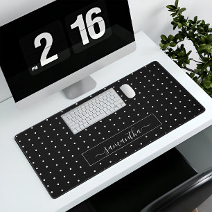 Minimale Stippen Calligrafie Maatwerk Bureaumat