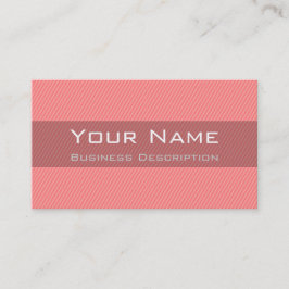 Minimale strepen Visitekaartje