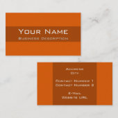 Minimale strepen Visitekaartje (Voorkant / Achterkant)