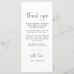 Minimale tabel voor JOLIE Fun Script - Hartelijk d Menu