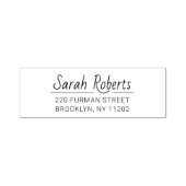 Minimale terugzendingsadres 03.  zelfinktende stempel (Design)