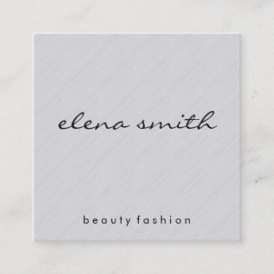 Minimale textuur vierkante visitekaartje