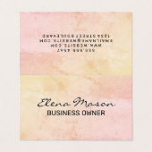 Minimale textuur visitekaartjes (Buitenkant ongevouwen)