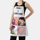 Minimale Typografie Aangepaste Collage Foto Schort (Insitu)