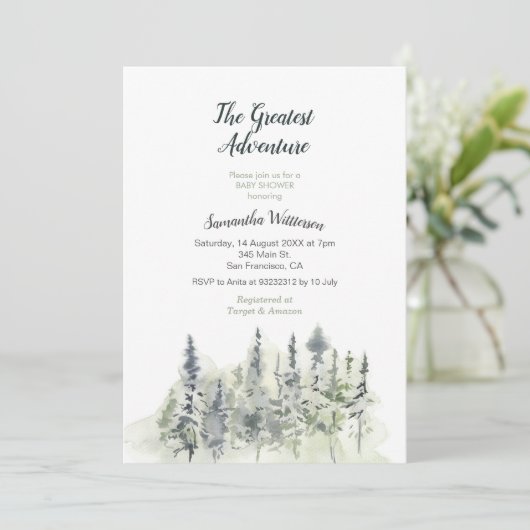 Minimale uitnodiging tot het indienen van moderne  (Staand voorkant)