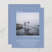 Minimale uitnodiging tot inschrijving op het weblo (Voorkant / Achterkant)