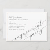 Minimale uitnodiging van de Partij van de Overeenk (Voorkant)