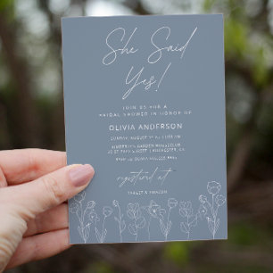 Minimale uitnodiging voor het uitzenden van een bl