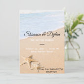 Minimale uitnodiging voor het uitzenden van het Sa (Staand voorkant)