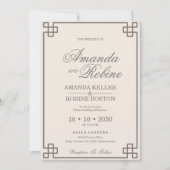 Minimale uitnodiging voor weddenschappen met kalli (Voorkant)