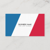 Minimale Vector Koude en Warme Temperatuur HVAC Visitekaartje (Achterkant)