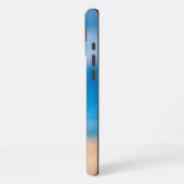 Minimale verf van de Beekscène van de Beer iPhone Hoesje (Linkerkant)