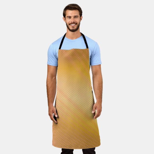 Minimale verlooppatroon. Duo Tone-Hoesje ontwerp. Schort (Gedragen)