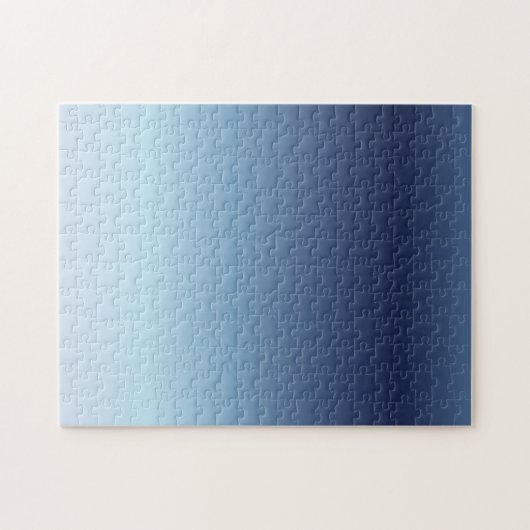 Minimale verloopsnelheid blauw Zee Legpuzzel (Horizontaal)