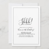 Minimale verrassingspartij kaart (Voorkant)