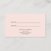 Minimale verwijzing naar standaard modern script v (Achterkant)