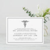 Minimale veterinaire Afstuderen|Uitnodiging tot pe Kaart (Staand voorkant)