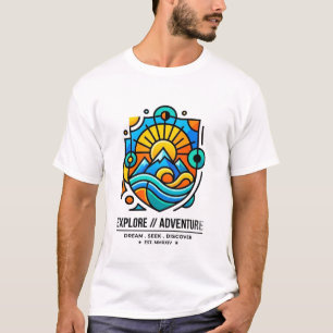 Minimale Vibe Streetwear Grafische T-shirt