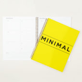 Minimale Vibes Planner (Display)