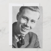 Minimale viering van Life Luncheon Foto Kaart (Achterkant)