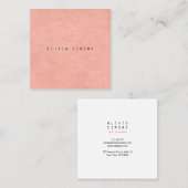 Minimale Visitekaartjes (Voorkant / Achterkant)