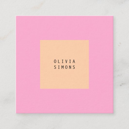 Minimale Visitekaartjes (Voorkant)