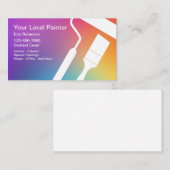 Minimale Visitekaartjes van de huisschilder (Voorkant / Achterkant)