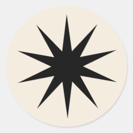 Minimale voorraad van de verkoper Star sticker Pos