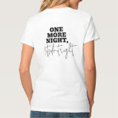 Minimale vrijgezellenpartij t-shirt (Achterkant)