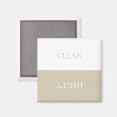 Minimale vuilnisbak Magnet Magneet (Voorkant / Achterkant)