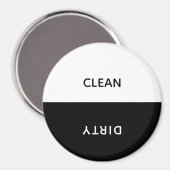 Minimale vuilnisbak Magnet Magneet (Voorkant / Achterkant)