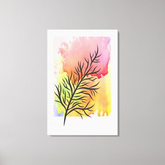 Minimale wandkunst voor elke ruimte canvas afdruk (Voorkant)