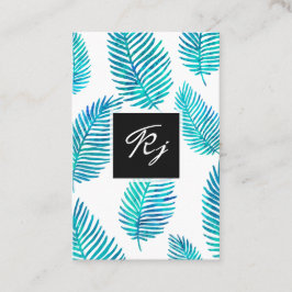 Minimale Waterverf Visitekaartje