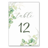 Minimale weddenschap met de Waterverf van Eucalypt Kaart (Voorkant)