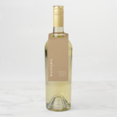Minimale welkome Label fleshengel (Op fles)