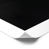 Minimale wilde tulp stilleven muurkunst print (Hoek)