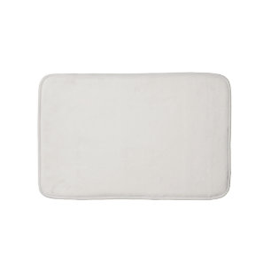 Minimale witte vaste elegante kerknoot badmat