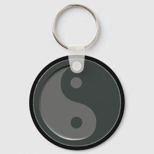 Minimale YingYang-Sleutelhanger Sleutelhanger