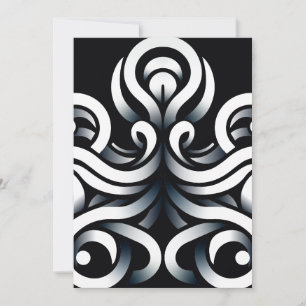 Minimale Zen Heilige Geometrische Mandala Abstract Aankondiging