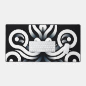 Minimale Zen Heilige Geometrische Mandala Abstract Bureaumat (Keyboard & Muis)