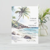 Minimale zomervakantiebestemming kaart (Staand voorkant)