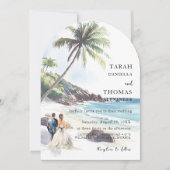 Minimale zomervakantiebestemming kaart (Voorkant)