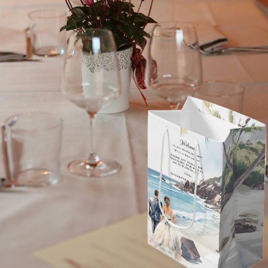 Minimale zomervakantiebestemming medium cadeauzakje