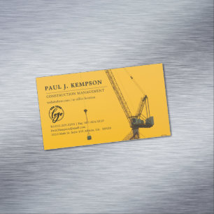 Minimale zonnekraan   magnetisch visitekaartje